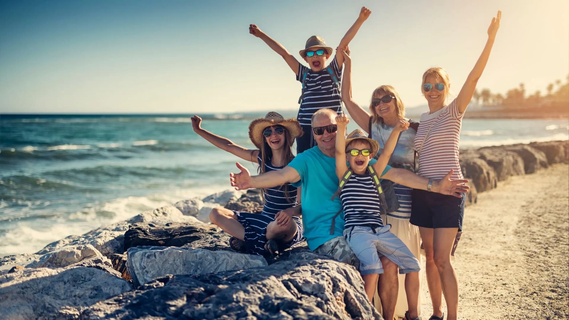 Happy Family on Summer Beach - Southeast Asia Family Travel Trends Summer 2026