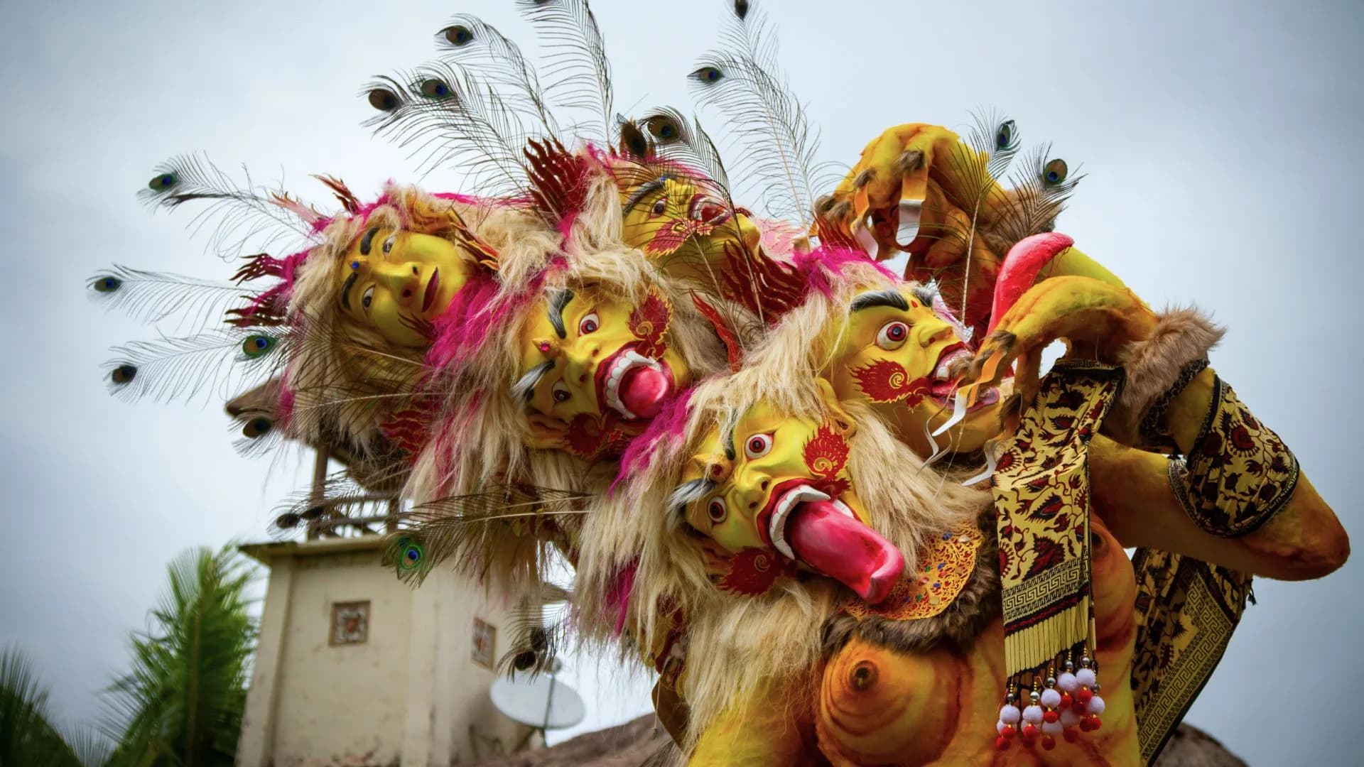 Ogoh statues Ngrupuk parade - Nyepi in Bali