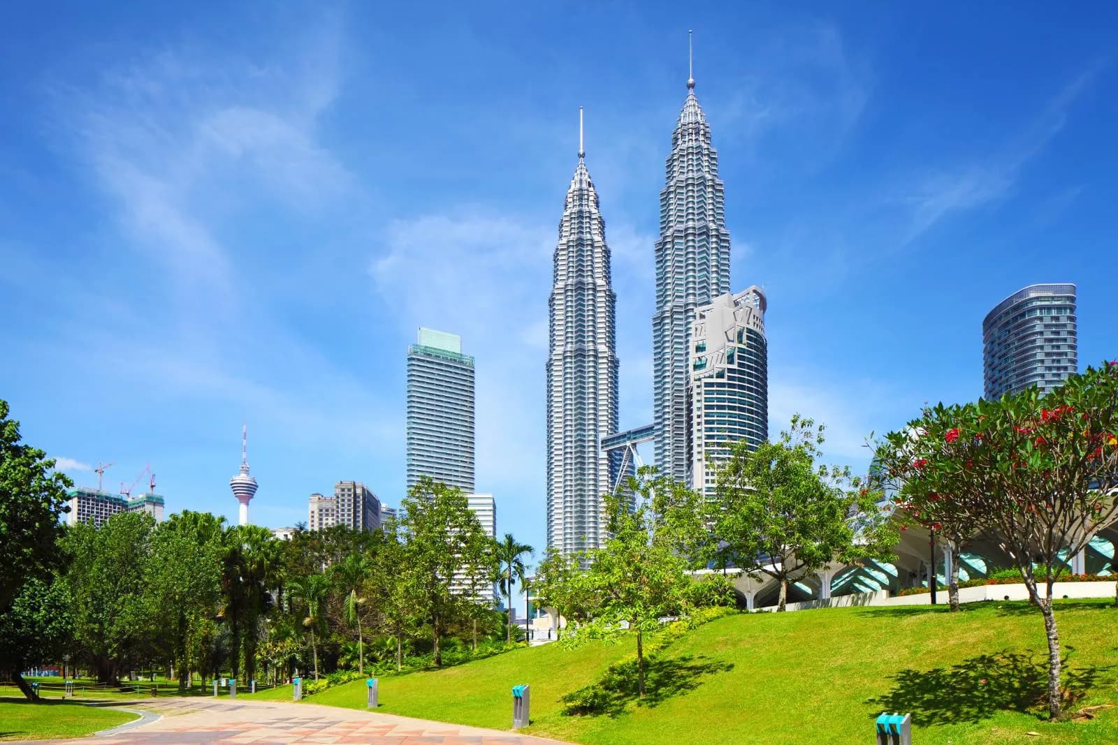 The Petronas Towers, Kuala Lumpur