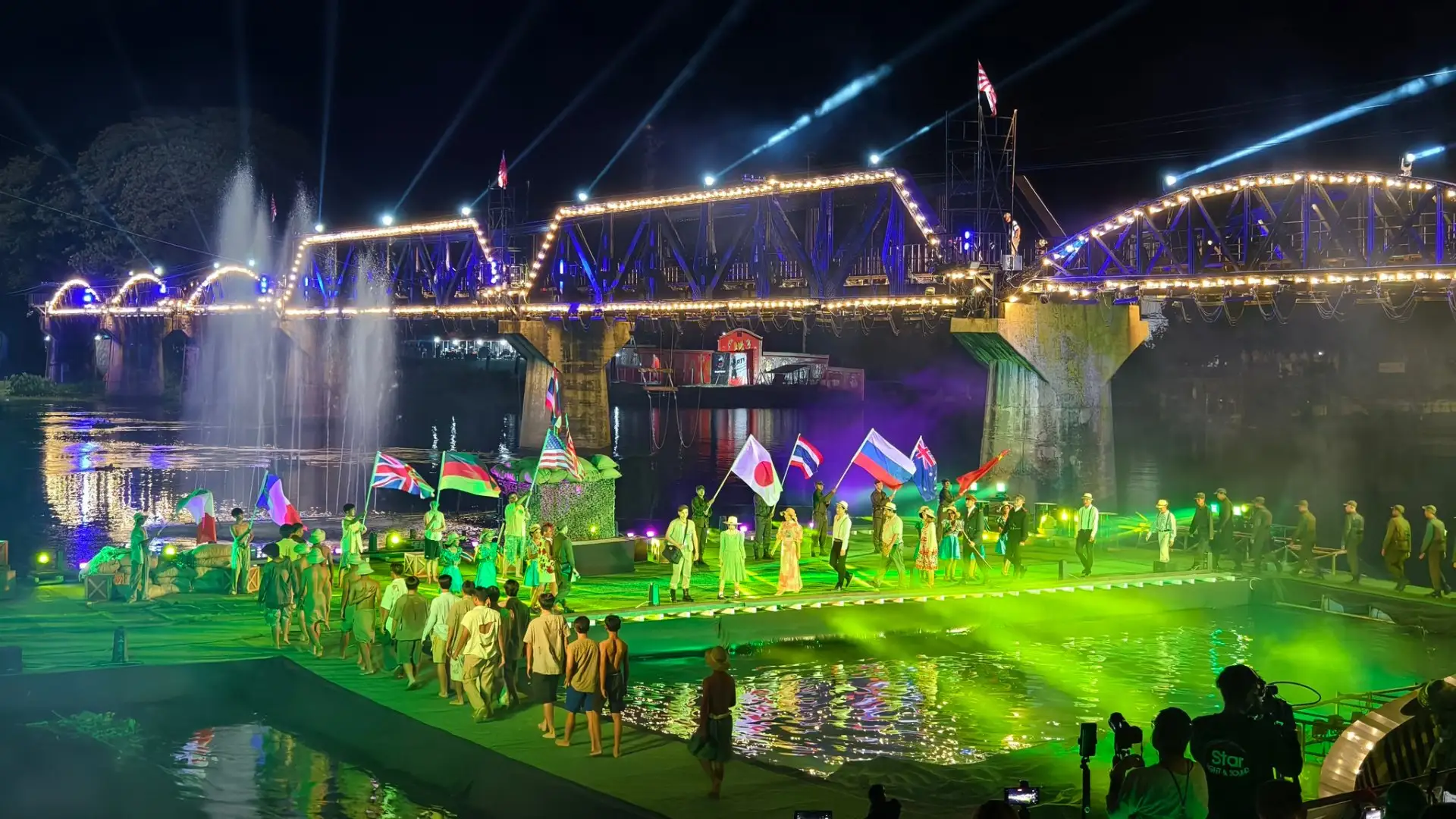 River Kwai Bridge Event and Show