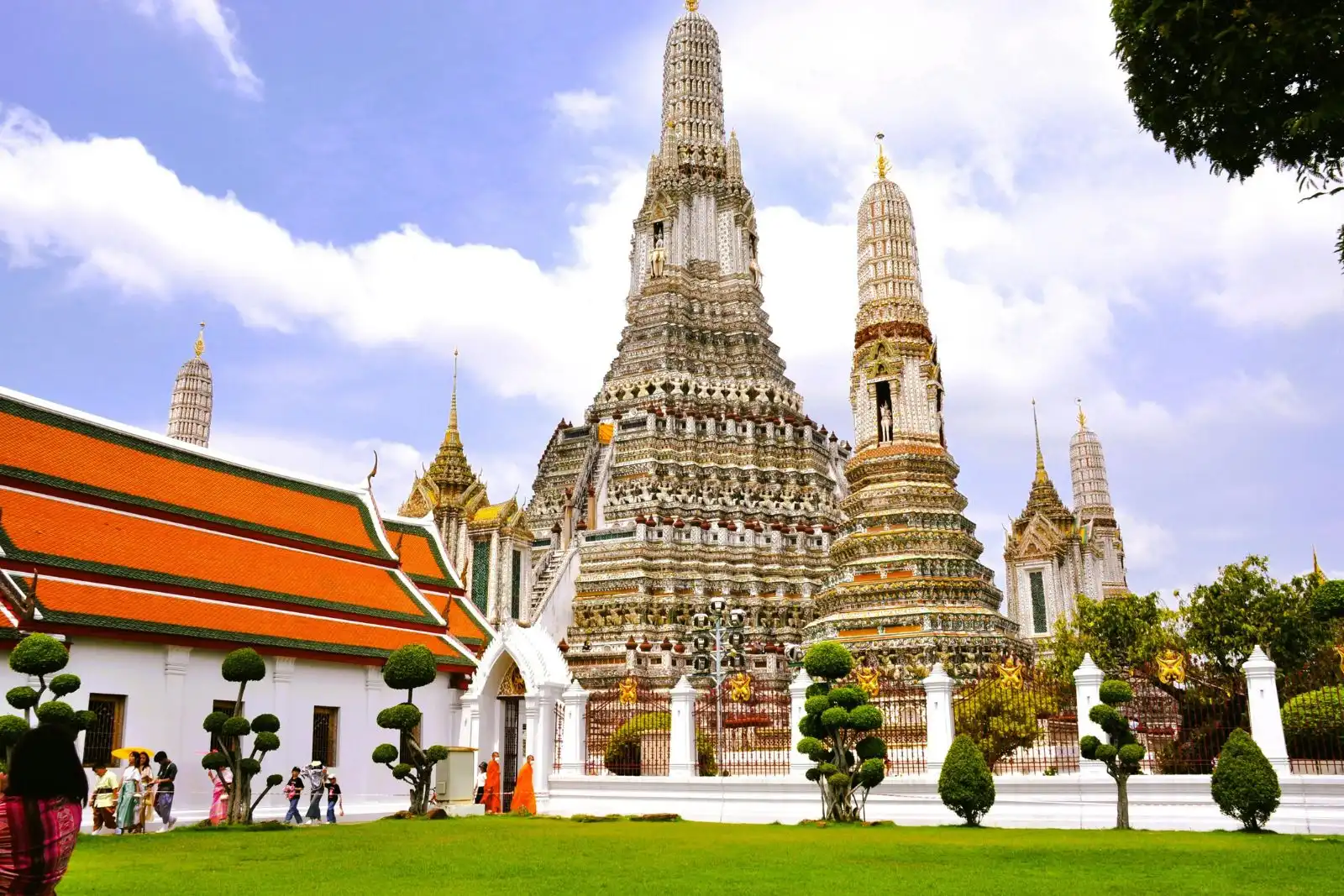 Wat Arun on the Chao Phraya river, Bangkok
