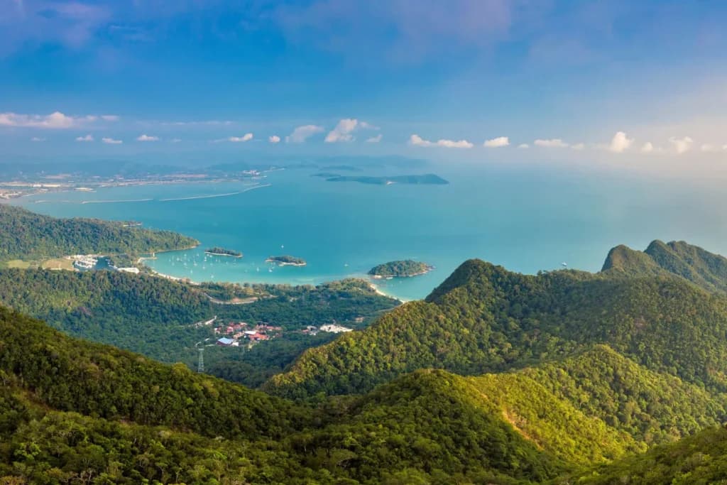 Langkawi island viewpoint, Kedah, Malaysia
