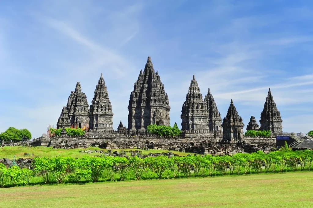 Prambanan ruins in Yogyakarta, Indonesia