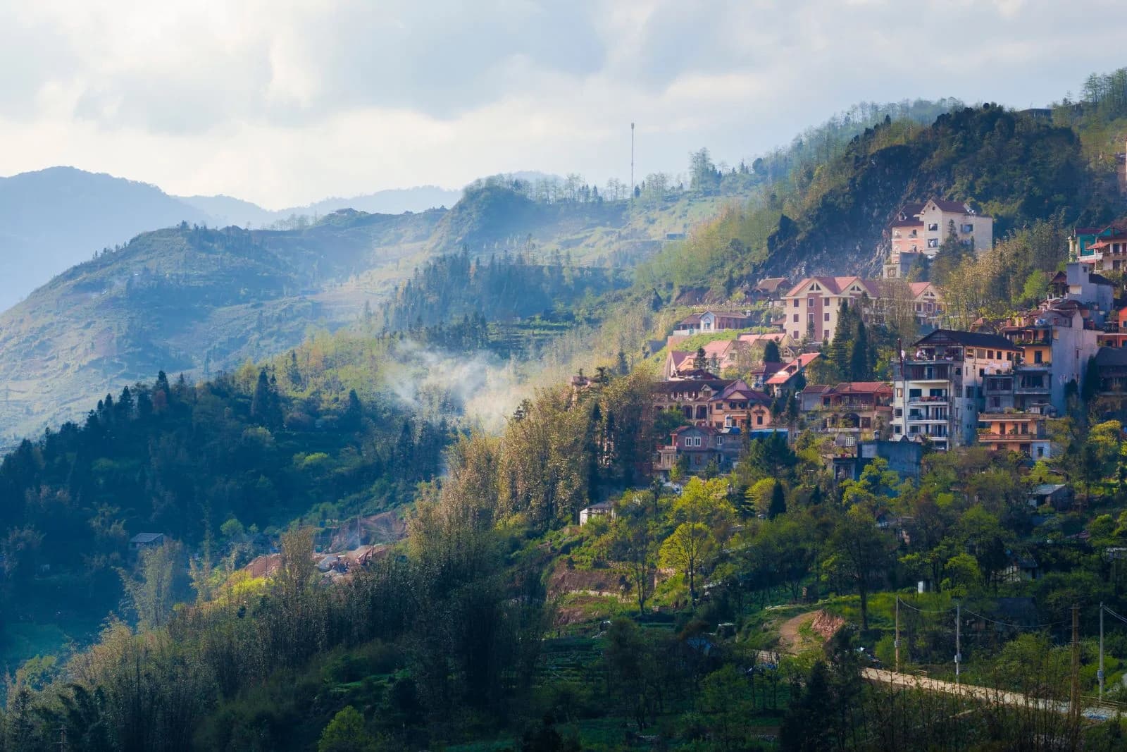Sapa town, Vietnam